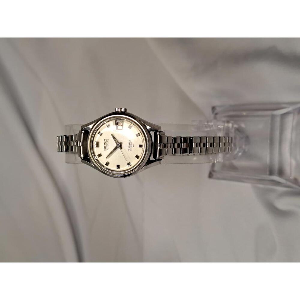 Vintage 1972 Seiko Hi-Beat Automatic Ladies Watch 2205-0259 17J Date - Working